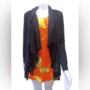 Desigual Open Jacket EUC L/S Black Size 40